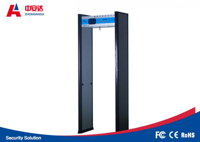 Digital Archway Walk Through Metal Detectors With 18 Detection Zones Convert Function