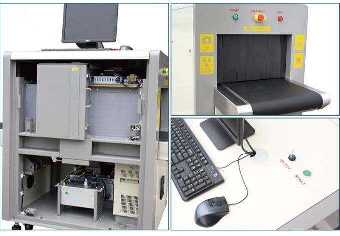 Automatic Baggage X Ray Scanner , Airport Security Screening Equipment 24 Bit Real Color