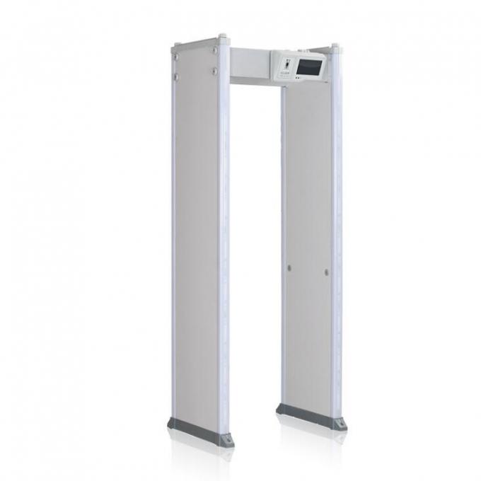Waterproof Walkthrough Body Metal Detectors 33 Detection Zones Audible / Visual Alarms