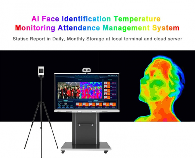 Non Contact Walk Through Temperature Scanner Human Body Temperature