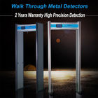 Adjustable Full Body Metal Detectors Walk Through Door Frame 6 Zones AC110V~240V