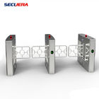 Security Access Control Full Height Sliding Gate With Acess Control Turnstile Barrier Gate