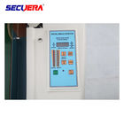AC220V Alarm Garment Conveyor Belt Metal Detector Customized 50-60HZ High Sensitivity