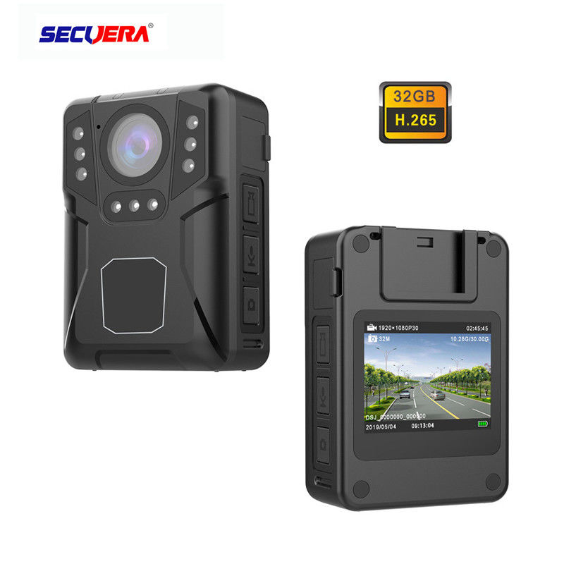 Factory Direct Selling Super Mini H.265 IR Night Vision 1440P Body Worn Camera with Optional Wi-Fi