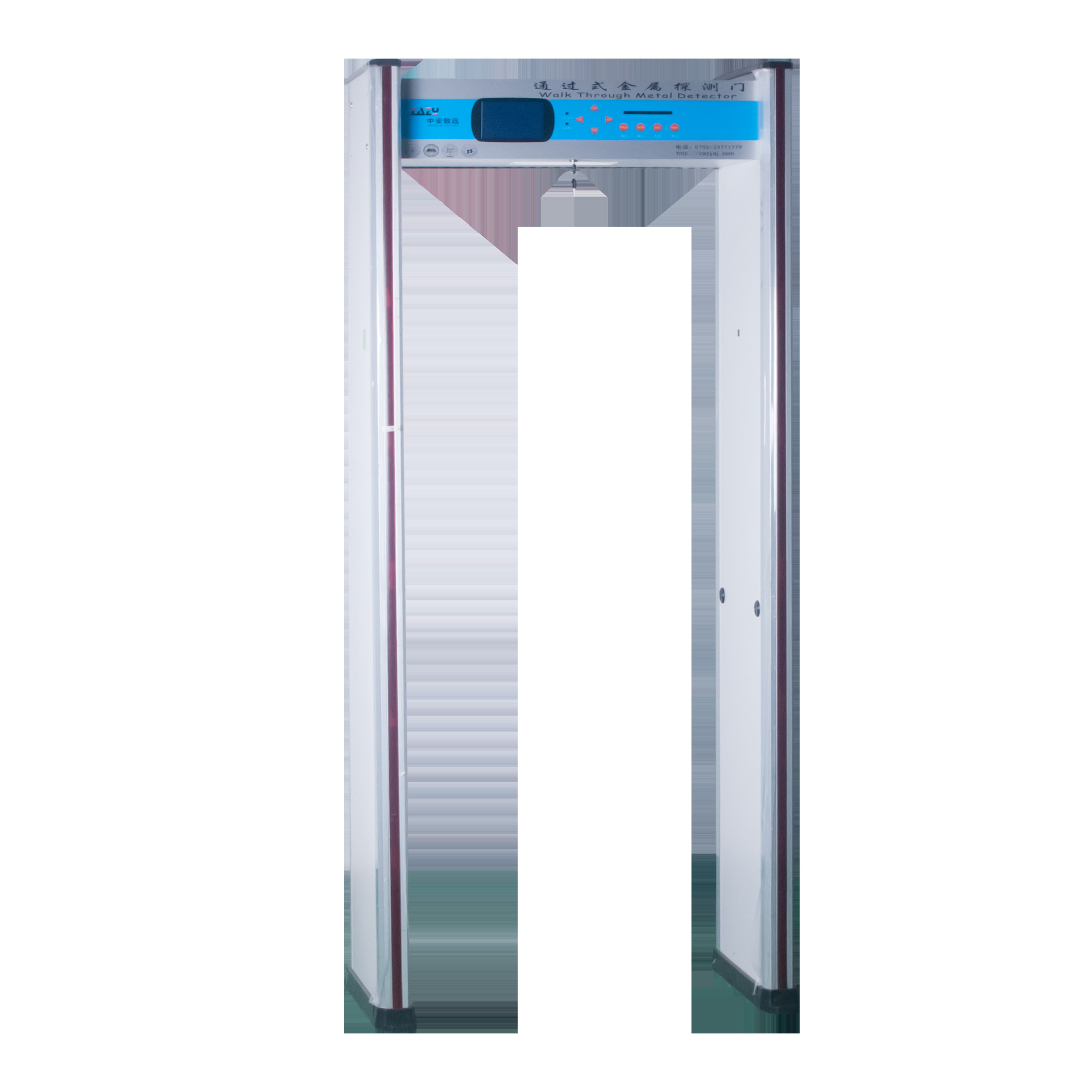 45 Zones Airport Metal Detector With Individual Zone Boost Adjustments