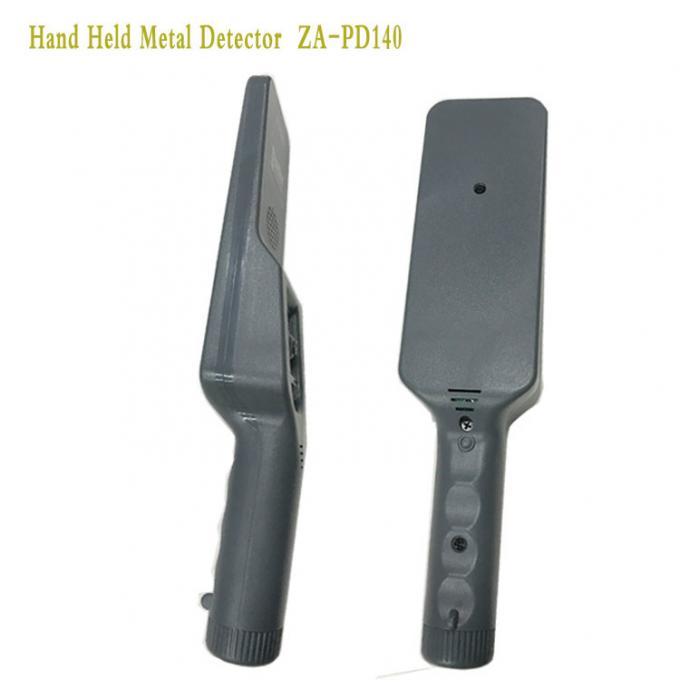 Plastic Material Hand Held Metal Detector Automatically Reset Time For Safety Checking