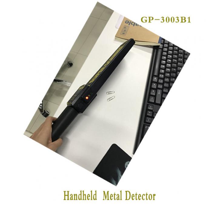 Power Saving Hand Held Metal Detector For Airport Security Checking