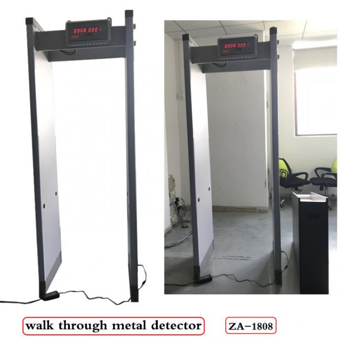 Intelligent Standby Metal Detector Security Gate For Schoo / Airport ZA