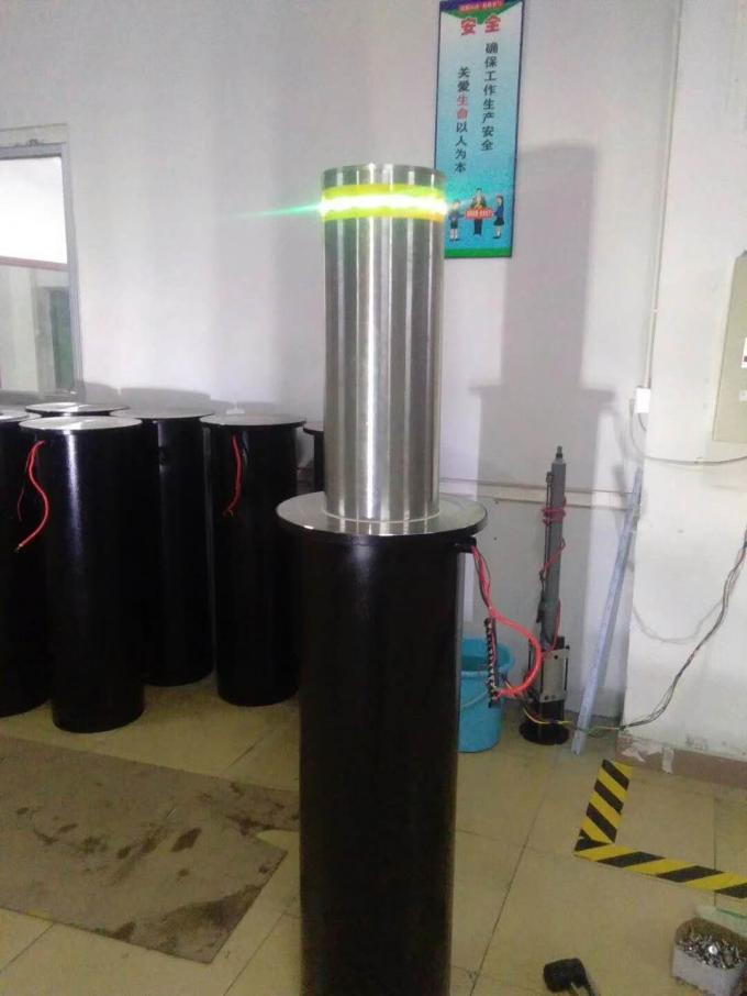 Security Traffic Road Blockers Barriers Lifting Column Electro Hydraulic Integrated Rising Bollards