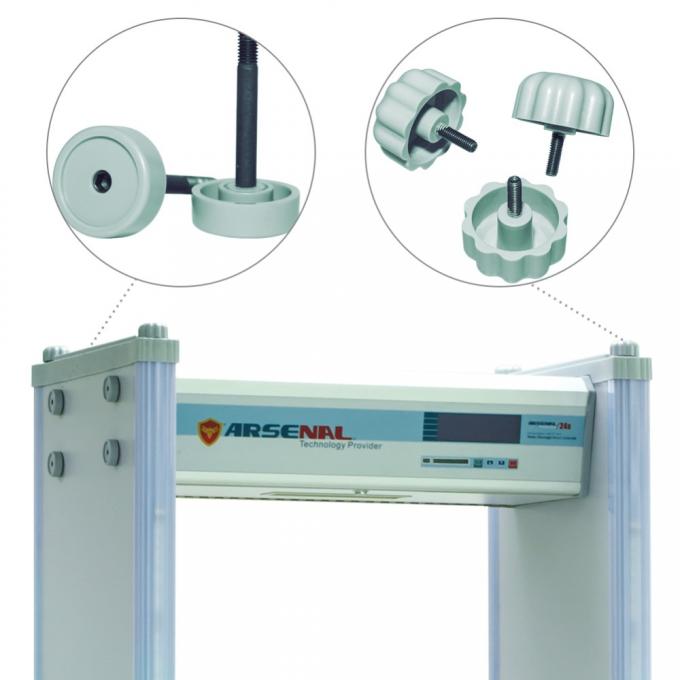 Government Building Inspection Walk Through Detector , Multi Zone Door ...
