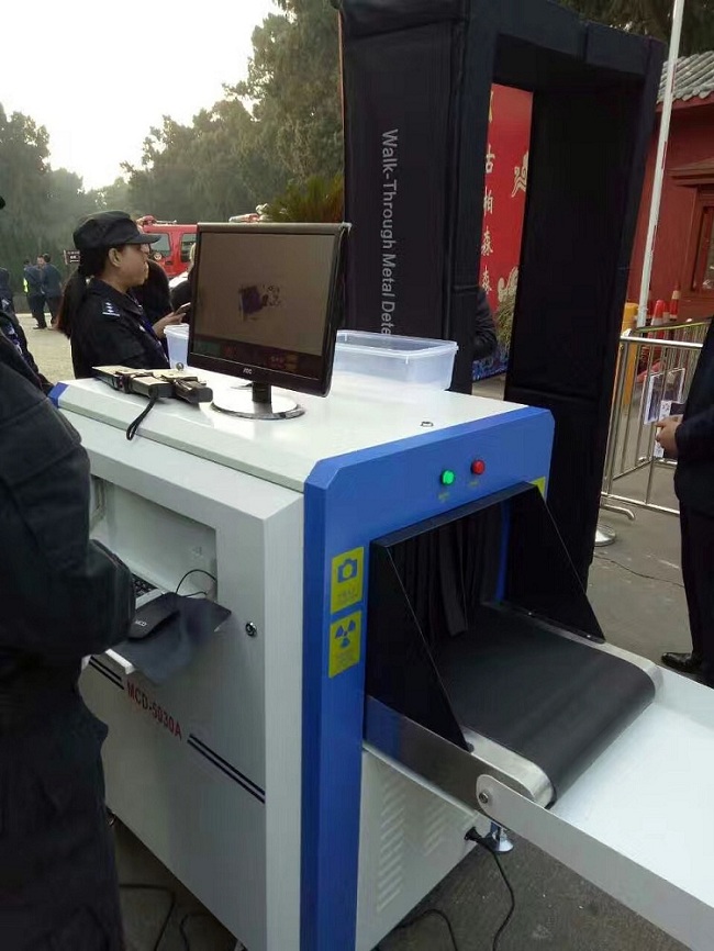 Oil Cooling Airport Baggage Scanner , Security Scanning Equipment With