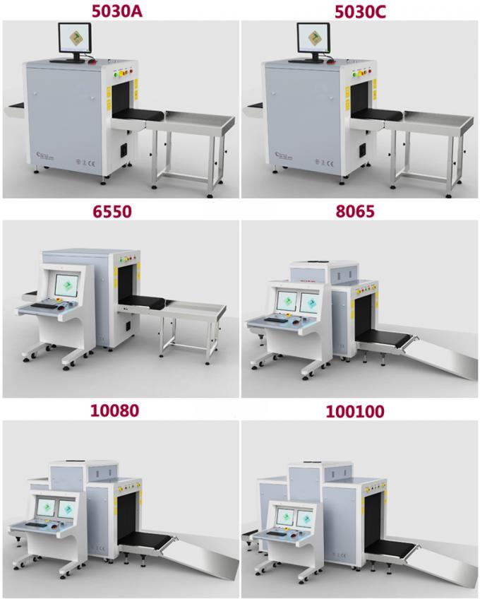 LCD Accord X Ray Baggage Inspection System , X Ray Machine At Airport ...