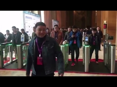 Electronic Bridge Type Swing Turnstile Barrier Gate Access Control Coin Operated System