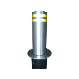 Hotel Entrance Control Hydraulic Road Security Barriers , Safety Bollard 1 Year Warranty