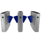 Electronic Pedestrian Gate Access Control Flap Turnstile Flap Barrier Gate 50-60HZ