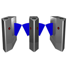 Electronic Pedestrian Gate Access Control Flap Turnstile Flap Barrier Gate 50-60HZ