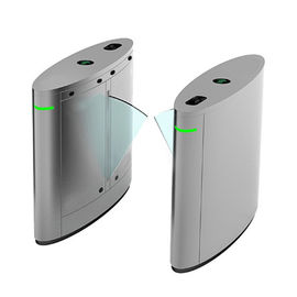 Electronic Pedestrian Gate Access Control Flap Turnstile Flap Barrier Gate 50-60HZ