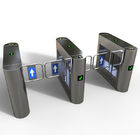 Access Control Security Pedestrian Barrier Gate Entrance Counter Turnstile With RFID Interface