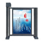 Swing Barrier Gate Flap Automatic Turnstiles DC24V 4.5A For Custom Checkpoint Entrance