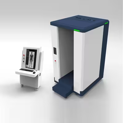 Single View Security Body Scanner X Ray People Security Screening System 850W 127/220VAC
