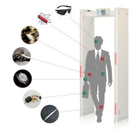 Easy Assembly Body Scanner Metal Detector , Walk Through Scanner 33 Detection Zones