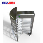 120 degree single channel automatic RFID access control full height turnstile barrier gate