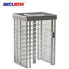 Speed Gate Cross Security Products Full Height Turnstile For Office Building Access Control