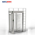 Shenzhen 120 degree double channel automatic RFID access control full height turnstile Barrier gate