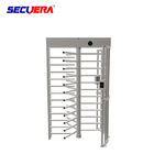 Biometric Rotor Turn Style Security Turnstile Gate Stainless Steel Full Height