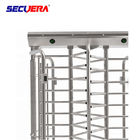 Stainless Steel Low Price Mall Double Channel Full Height Cross Turnstile Barrier Gate