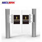 Access Control System Price WithTempered Glass Full Height Sliding face recognition Turnstile