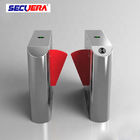 Latest QR code Coin operated RFID Reader control flap turnstile security gate