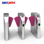 Flap type automatic turnstile control board access control barcode wing turnstile for public transport