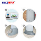 Touch Screen Door Frame Metal Detector , Pass Through Metal Detector 24 Detecting Zone