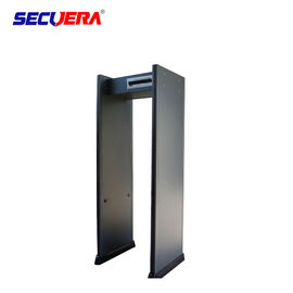 walk through metal detector gate for security Systems metal detector scanner door 6 zones detector