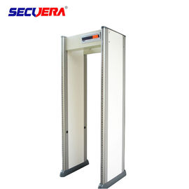 walk through metal detector gate for security Systems metal detector scanner door 6 zones detector