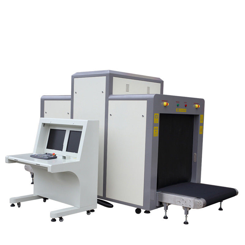 Train Station X Ray Baggage Inspection System , X Ray Airport Scanner 40 Hours Working Time