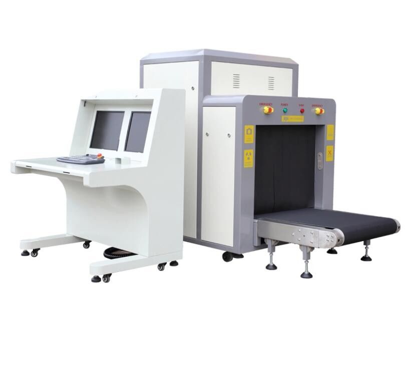 0.2m/s Conveyor Speed X Ray Security Scanner Metal Detector At Museum Court School