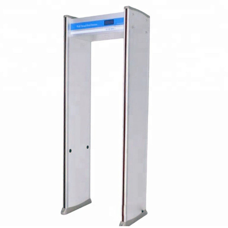 Public Security Waterproof Body Metal Detectors With Sound And Light Alarm