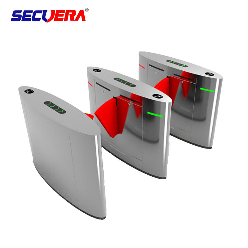 Face recognition Intelligent Flap Turnstile Flap Barrier turnstile barrier gate For Entrance Security