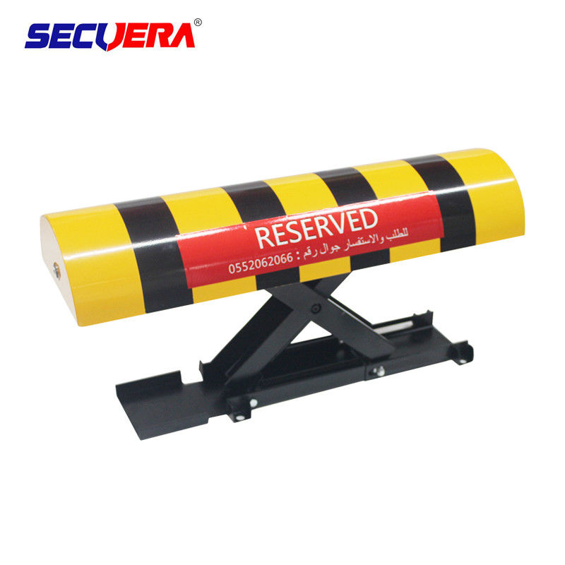 Automatic Remote Control Parking Barrier 304 Steel Material Rechargeable Battery