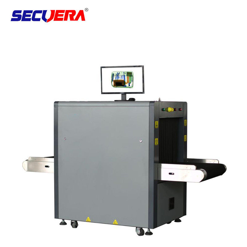 Railway Metro Station Security X Ray Baggage Inspection System 43mm Steel Penetration