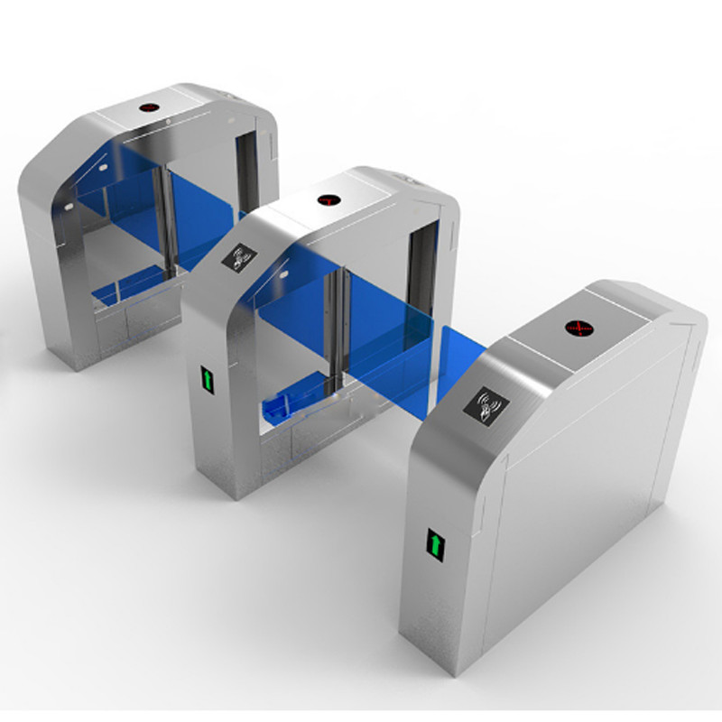 Swing Gate Turnstile Security Systems , Rfid Card Reader Automatic Gate ...